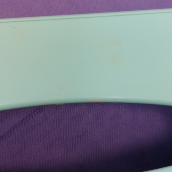 Vintage Mint Green Plastic Tissue Box Cover - Picture 8 of 12